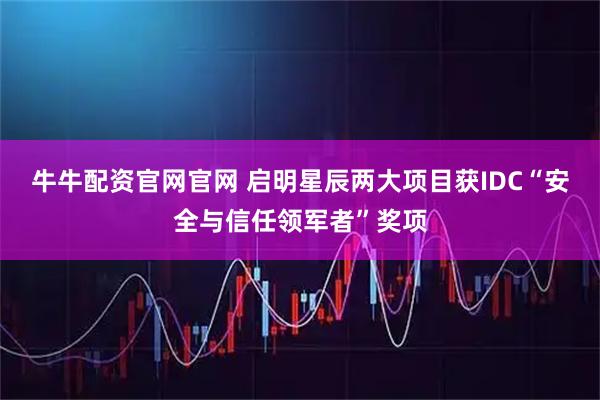 牛牛配资官网官网 启明星辰两大项目获IDC“安全与信任领军者”奖项